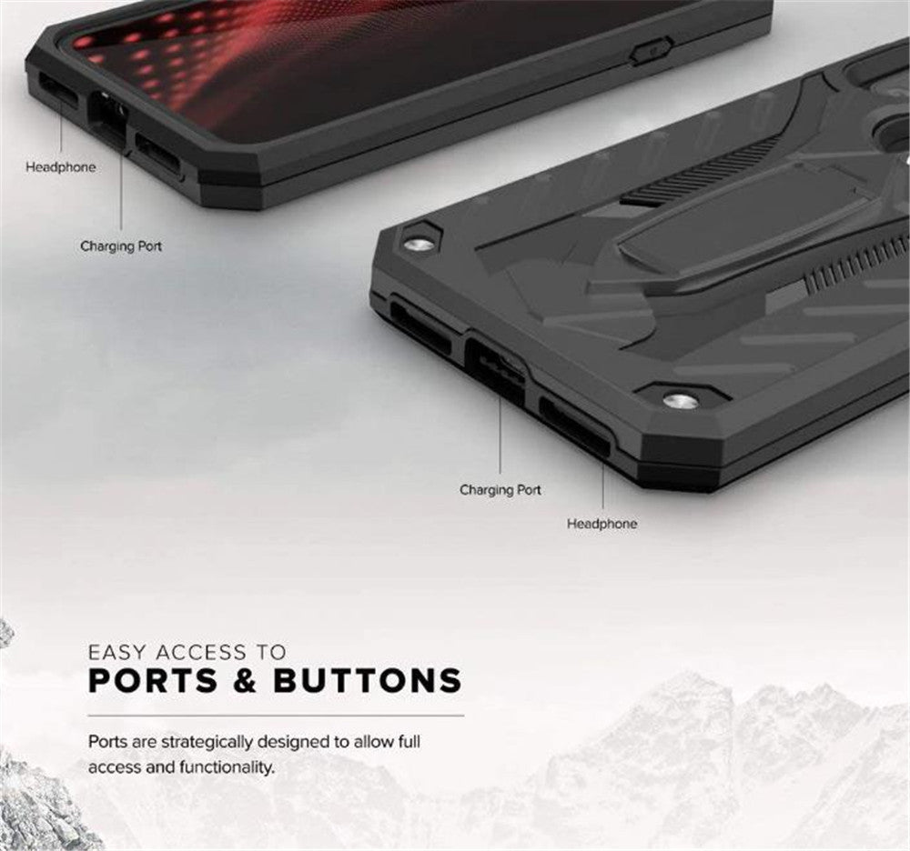 Étui robuste avec béquille pour Huawei P30 Lite Étui robuste avec béquille pour Huawei P30 Lite